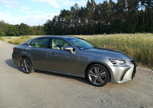 Lexus GS cena 104900 przebieg: 105000, rok produkcji 2017 z Krotoszyn małe 379